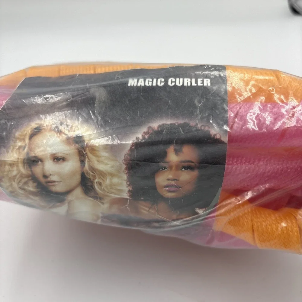 DIY Magic Hair Curlers Formers Ringlet Spiral Heatless Rollers 30 Pk